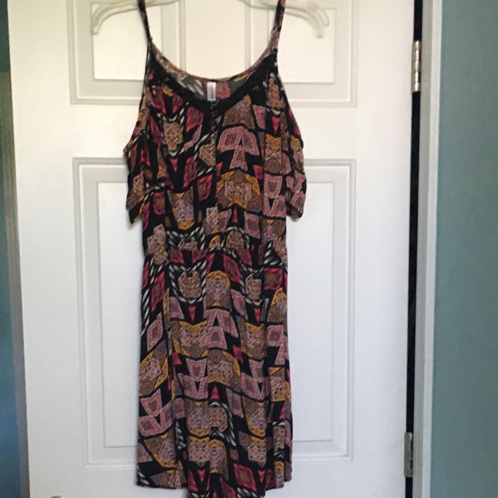 Printed Mini-Dress